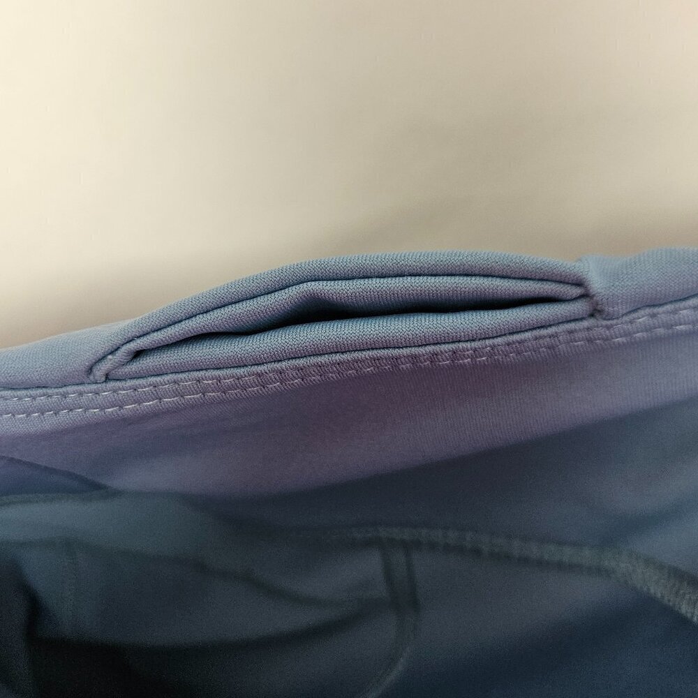 ZYIA Active Blue Steel Light N Tight Pocket Crop Legging 14-16 - Picture 8 of 8
